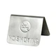 Табличка настольная NO SMOKING 7,5х5,5 см - изображение 1