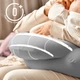 Подушка-диванчик для кормления Sei Design Хлопок антиаллергенный 60х70х16 см Серо-бежевый (4823133300276) - изображение 11