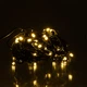 Новорічна кімнатна гірлянда нитка 6 м 50 LED чорний провід Жовтий W50LED6MBY - изображение 6