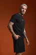 Чорний костюм з шортами VENTUS7 EA7 Emporio Armani 7680 XL - изображение 2