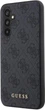 Etui plecki Guess 4G Metal Gold Logo do Samsung Galaxy S23 FE Grey (GUHCS23FEG4GFGR) - obraz 2