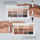 Палетка матовых теней Makeup By Mario Master Mattes Eyeshadow Palette The Neutrals 12 г - изображение 10