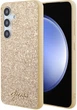 Etui plecki Guess Glitter Script do Samsung Galaxy S24+ Gold (GUHCS24MHGGSHD) - obraz 1