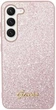 Etui plecki Guess Glitter Script do Samsung Galaxy S24+ Pink (GUHCS24MHGGSHP) - obraz 2