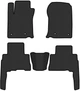 EVA коврики EVAtech в салон авто для Toyota 4Runner (N280) 5 seats 2009 5 поколения SUV EU Черный кант (TY44534C5TL4RBB) - изображение 1