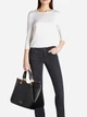 Сумка крос-боді через плече жіноча зі штучної шкіри велика Braccialini Amy B18502 YY 100 Чорна (800070348933) - зображення 2