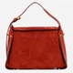 Сумка крос-боді через плече жіноча з натуральної замші середня Gianni Chiarini Penelope BS 12041 CM-PL 14049 Червона (800070345726) - зображення 1