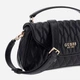 Сумка крос-боді через плече жіноча зі штучної шкіри середня Guess Valla HWQG8122200 BLA Чорна (800070344412) - зображення 4
