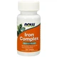 Мікроелемент Залізо NOW Foods Iron Complex 100 Tabs - зображення 1