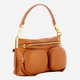 Сумка крос-боді через плече жіноча з натуральної шкіри маленька Coccinelle Coccinellehyle E1ESF180280 W12 Коричнева (800070350939) - зображення 3