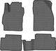 EVA килимки EVAtech в салон авто для Toyota Auris (E150) (Turkish Assembly) Restyling 2009-2012 1 покоління Htb EU Чорний кант (TY41970PDR4TL2SGB) - зображення 1