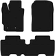 EVA коврики EVAtech в салон авто для Yaris (II) (XP9) 5-doors Toyota 2005-2012 2 поколения Htb EU Капля Черная Черный кант (TY31306Z3TL2KBB) - изображение 1