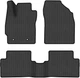 EVA коврики EVAtech в салон авто для Toyota Auris (E150) FWD 3-doors AT 2006-2012 1 поколения Htb EU Черный кант (TY33848ZE3TL2SBB) - изображение 1