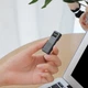 USB Флеш накопитель Hoco UD6 Intelligent U disk USB2.0 32GB Black (43059) - изображение 4