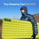 Коврик самонадувающийся Flextail Tiny Slleeping Pad, R03 AVS, размер L (196 х 65 х 7 см), зеленый - изображение 3