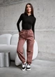 Жіночі спортивні штани Staff nova brown fleece S - изображение 1