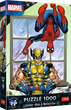 Пазл Trefl Marvel Heroes Людина-павук і Росомаха 1000 деталей 12088 (5900511120882) - зображення 1