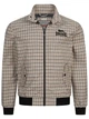 Бомбер чоловічий Lonsdale CLASSIC CHECK 117824-4013 3XL Beige/Black (4255581581585) - зображення 1