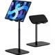 Настільний тримач підставка для телефону та планшета Baseus Indoorsy Youth Desktop Telescopic Black (SUZJ-01) - зображення 2