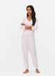 Пижамные хлопковые штаны Primark Flannel Pyjama Set М Для дома и сна Пудровый (8867) - изображение 2