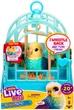 Інтерактивна іграшка Moose Little Live birds Хвилястий папужка Інді в клітці (630996266915) - зображення 1