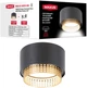 Светильник точечный Maxus Design Downlight Base GX53 max 1x10W Black Golden 2in1 - изображение 1
