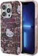 Панель Hello Kitty IML Tags Graffiti для Apple iPhone 13 Pro Max Pink (HKHCP13XHDGPTP) - зображення 1