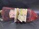 Шкіряний Гаманець Затиск Для Грошей з Монетницею Набір + Брелок Бордовий Колір Шкіряний Гаманець - изображение 2