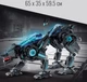 Конструктор Пантера Mechanical Master со световыми эффектами и подвижными частями - изображение 7