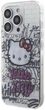 Etui plecki Kitty IML Kitty On Bricks Graffiti do Apple iPhone 14 Pro White (HKHCP14LHDGPHT) - obraz 2