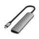 Адаптер Satechi 6 в 1 USB-C Slim Multiport Adapter Space Grey (ST-P6SM) - изображение 1