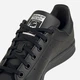 Підліткові кеди для дівчинки Stan Smith J на шнурівці екошкіра Розмір 36 Чорні - изображение 7