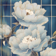 Ежедневник недатированный BuroMax Peony "Пионы" A5 168 листов с цветочным рисунком голубой (BM.20170-14) - изображение 3