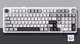 Механічна бездротова (Bluetooth + 2,4G) клавіатура з HOT SWAP Aula F99 PRO, RGB УКР/АНГЛ Black/White/Grey (F99PROBWG) - изображение 1