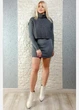 Комплект (платье + жилетка) MC Lorene серый S-M 31-63467 - изображение 2