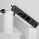 Мережевий фільтр Proove Power Socket P-03 (3 розетки + 4 USB + 2 Type-C) 2m black - зображення 8