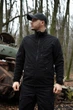 Функціональна тактична вітрозахисна флісова кофта Militex mod. 5 Чорна L - зображення 13