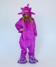 Кігурумі Дитяча піжама Kigurumi Покемон Генгар Pokemon Gengar фіолетовий 130-145 см. (1098/2) - зображення 1