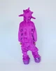 Кігурумі Дитяча піжама Kigurumi Покемон Генгар Pokemon Gengar фіолетовий 130-145 см. (1098/2) - зображення 6