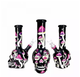 Стеклянный бонг Skull Mix Print 25 см Скул Микс Принт Термостойкое боросиликатное стекло Китай - изображение 3