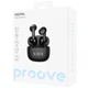 Безпровідні Bluetooth навушники Proove Digital (APP) |TWS, вкладиші, Bluetooth 5.4, 30/300mAh, USB Type-C, до 6 годин роботи, LED-дисплей на кейсі, вбудований мікрофон, швидка зарядка, сенсорне керування, IPX4| Чорний - зображення 6