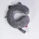 Подушка для шеи Kitty U-образная темно-серый HP-56-11BG (A-047112) - изображение 4