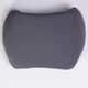 Подушка для попереку Minimal сіра ортопедична кісточка Memory Foam підтримка хребта поперекова офісна анатомічна постава анатомічна опора для попереку спини при роботі в автомобілі кріслі - зображення 3