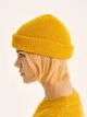 Вязаная шапка Мини-бини (Монатик) One-size Горчичный - изображение 11