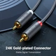 Аудіокабель UGREEN AV104, 2RCA Male to 2RCA Male, ABS, 5m Black - изображение 6