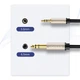 Аудіокабель UGREEN AV127 3.5mm to 6.35mm TRS Stereo Audio Cable 1m Gray - зображення 7