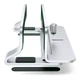 Настольная подставка стойка для ноутбука UGREEN LP258 Vertical Laptop Stand до 15.6'' металл Silver (20471) - изображение 2