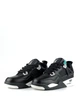 Кроссовки женские Air Jordan 4 Retro Black/White 40 - изображение 4
