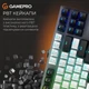 Бездротова клавіатура GamePro Genesis Joker Pro MK124G механічна сіра - зображення 12