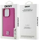 Etui DKNY Leather Monogram Pattern Metal Logo MagSafe do Apple iPhone 15 Pro Pink (3666339261955) - obraz 8
